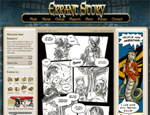 Tablet Screenshot of errantstory.com